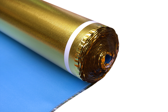 3mm Thickness Silent Blue Underlayment Comfort Step Underlay Environment Friendly